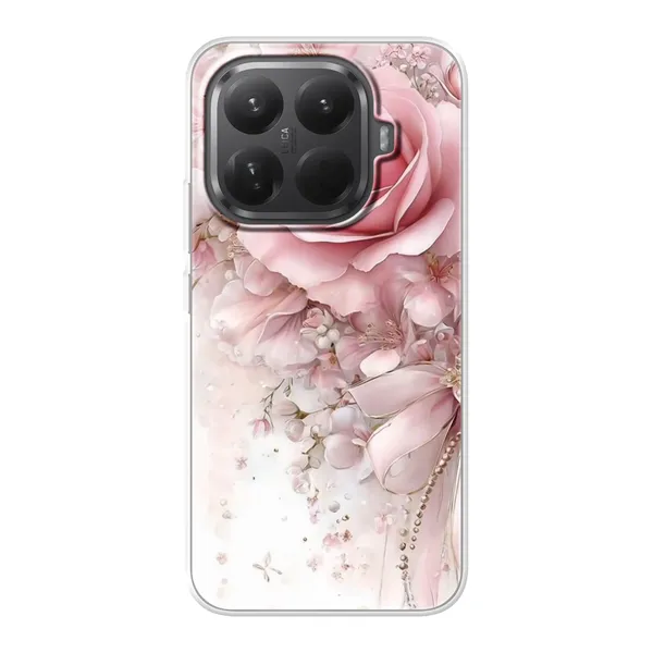 Blushing Rose Pearl Bow Case