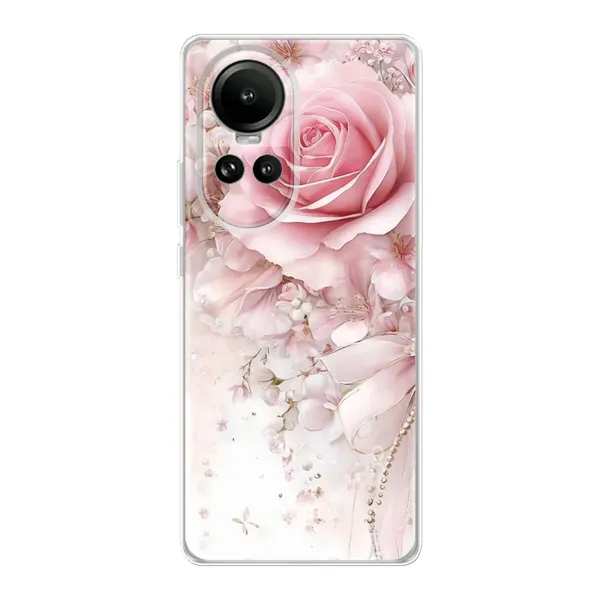 Blushing Rose Pearl Bow Case
