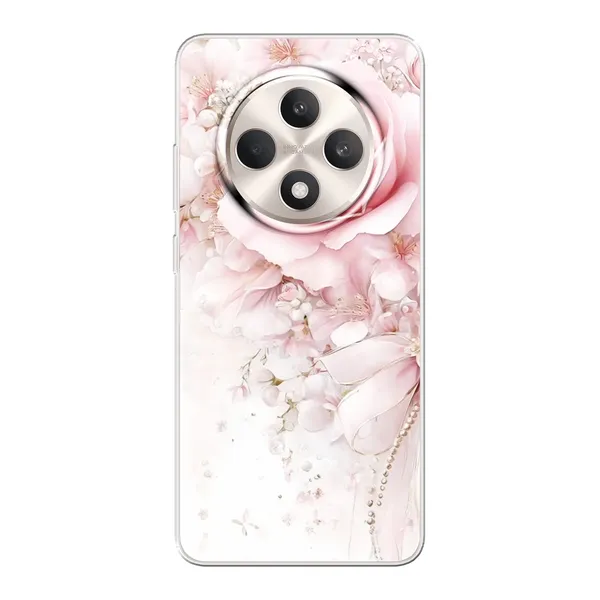 Blushing Rose Pearl Bow Case