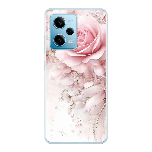 Blushing Rose Pearl Bow Case