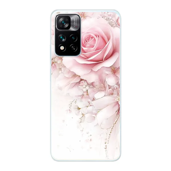 Blushing Rose Pearl Bow Case