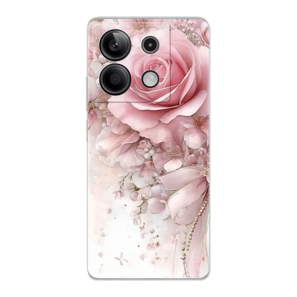 Blushing Rose Pearl Bow Case