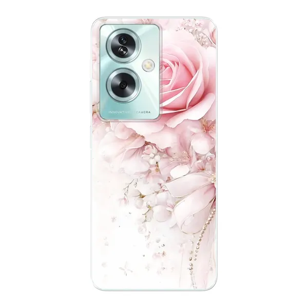 Blushing Rose Pearl Bow Case