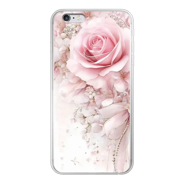 Blushing Rose Pearl Bow Case