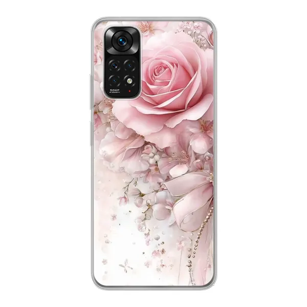 Blushing Rose Pearl Bow Case