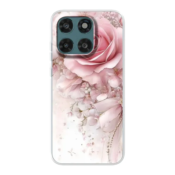 Blushing Rose Pearl Bow Case