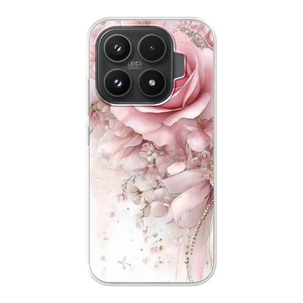 Blushing Rose Pearl Bow Case