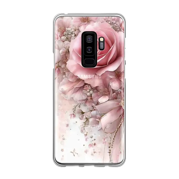Blushing Rose Pearl Bow Case