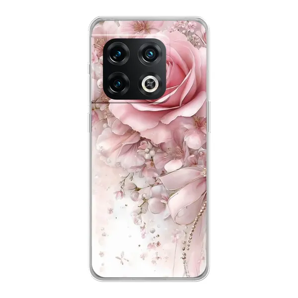 Blushing Rose Pearl Bow Case