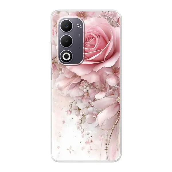Blushing Rose Pearl Bow Case