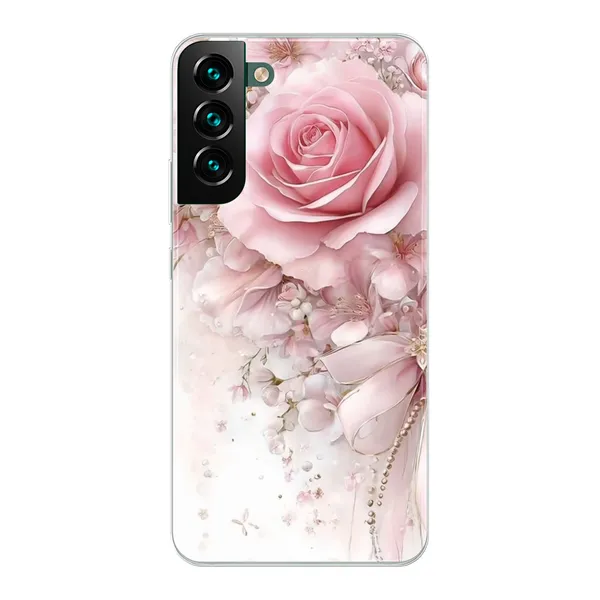 Blushing Rose Pearl Bow Case