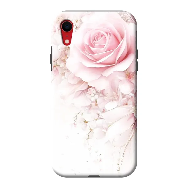 Blushing Rose Pearl Bow Case