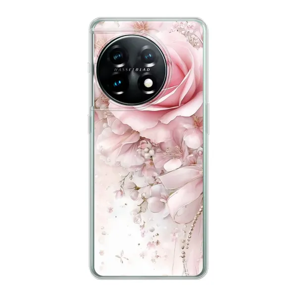 Blushing Rose Pearl Bow Case
