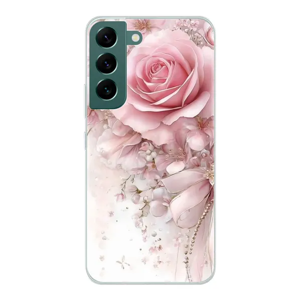 Blushing Rose Pearl Bow Case