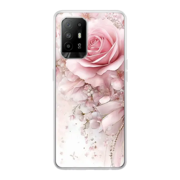Blushing Rose Pearl Bow Case