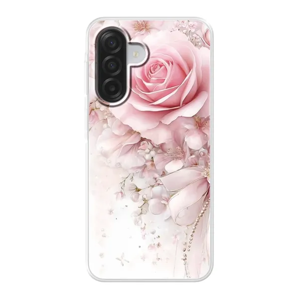 Blushing Rose Pearl Bow Case