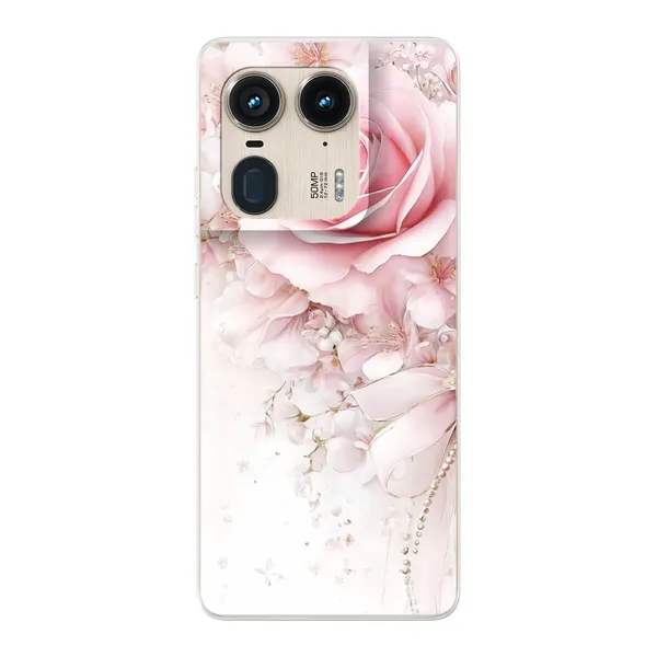 Blushing Rose Pearl Bow Case
