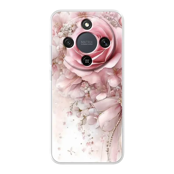 Blushing Rose Pearl Bow Case