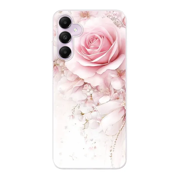 Blushing Rose Pearl Bow Case