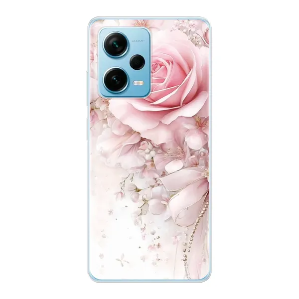 Blushing Rose Pearl Bow Case
