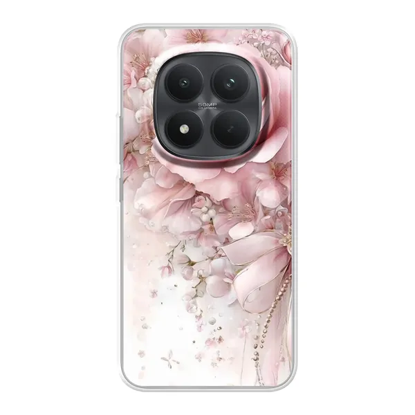 Blushing Rose Pearl Bow Case