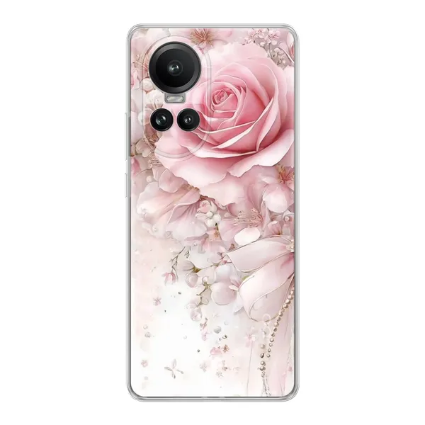 Blushing Rose Pearl Bow Case