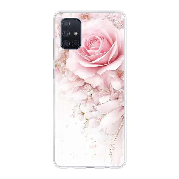 Blushing Rose Pearl Bow Case