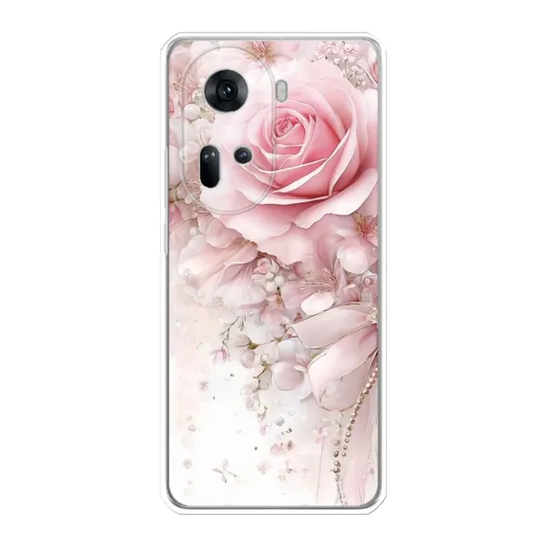 Blushing Rose Pearl Bow Case