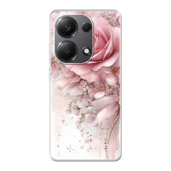 Blushing Rose Pearl Bow Case