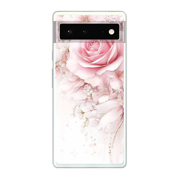 Blushing Rose Pearl Bow Case