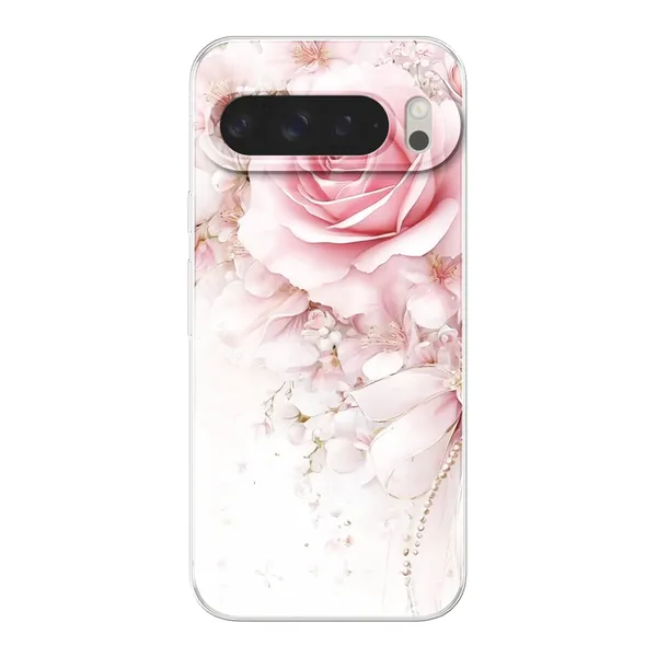 Blushing Rose Pearl Bow Case