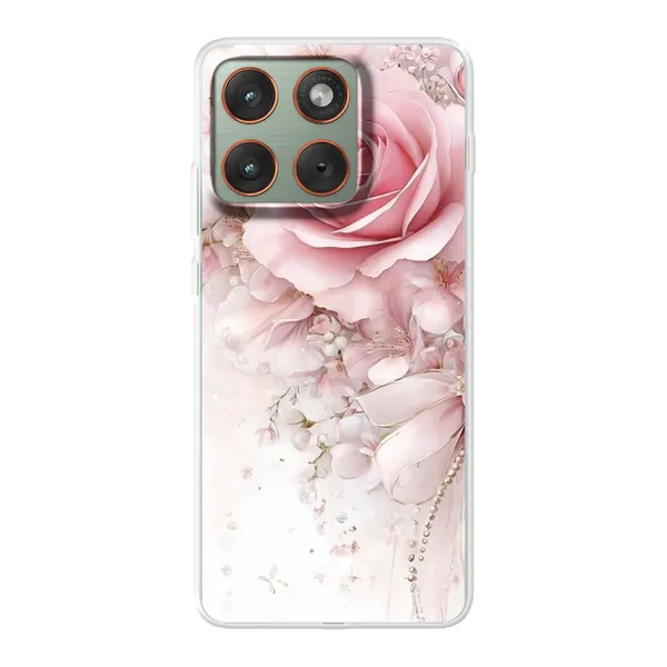 Blushing Rose Pearl Bow Case