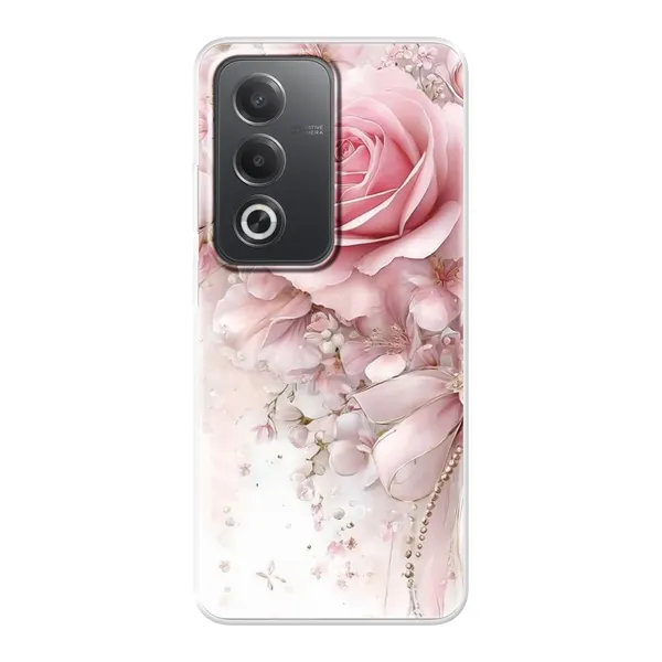 Blushing Rose Pearl Bow Case
