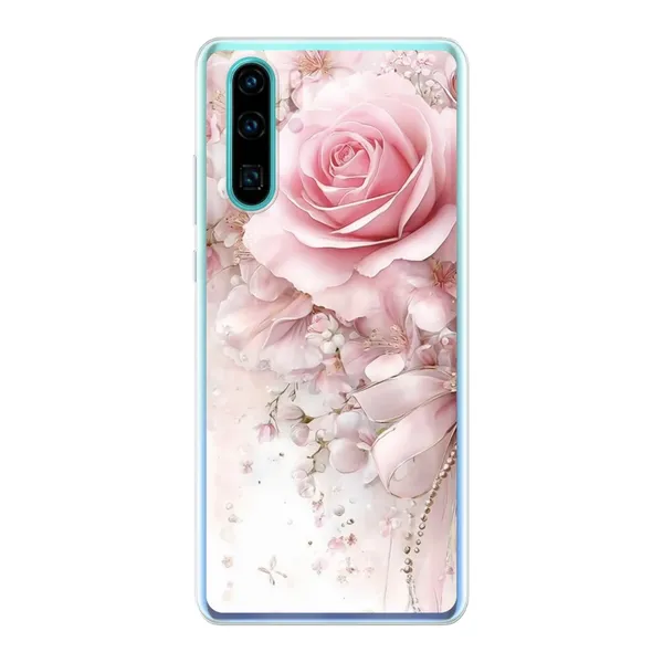 Blushing Rose Pearl Bow Case