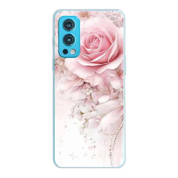 Blushing Rose Pearl Bow Case