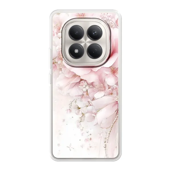 Blushing Rose Pearl Bow Case
