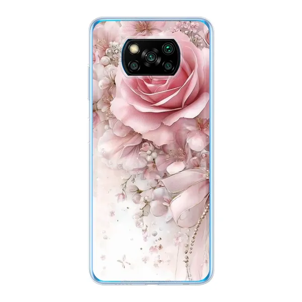 Blushing Rose Pearl Bow Case