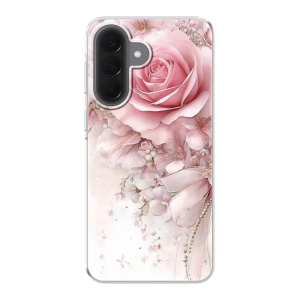 Blushing Rose Pearl Bow Case