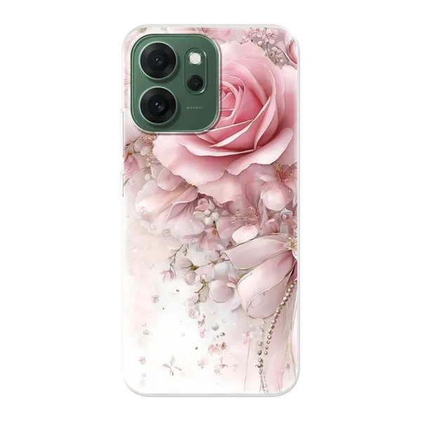 Blushing Rose Pearl Bow Case