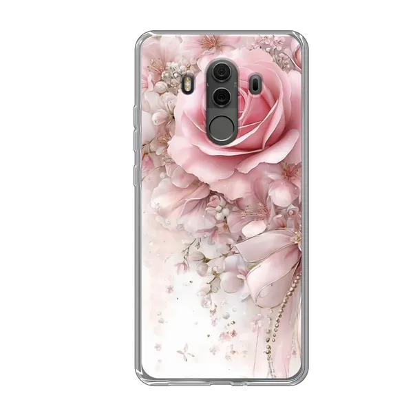 Blushing Rose Pearl Bow Case