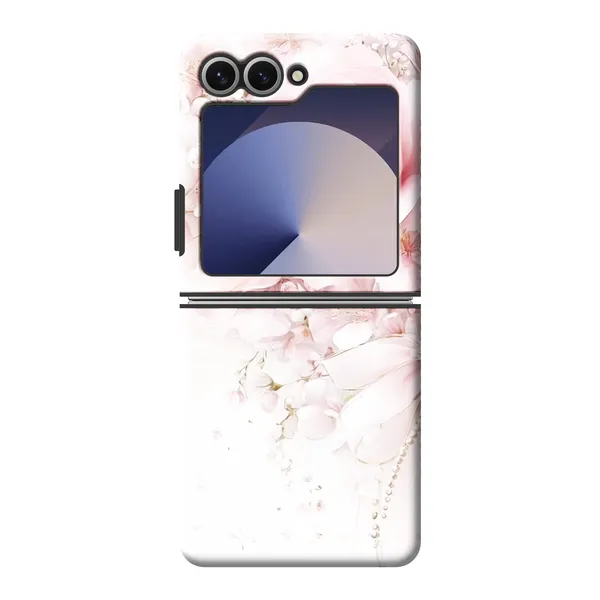 Blushing Rose Pearl Bow Case