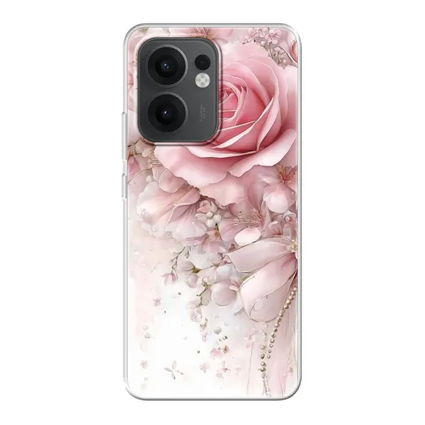 Blushing Rose Pearl Bow Case