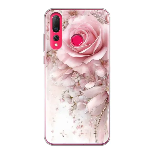 Blushing Rose Pearl Bow Case