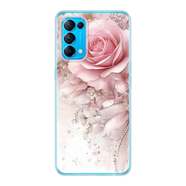 Blushing Rose Pearl Bow Case