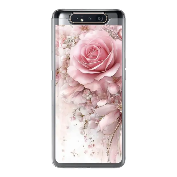 Blushing Rose Pearl Bow Case