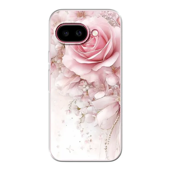 Blushing Rose Pearl Bow Case