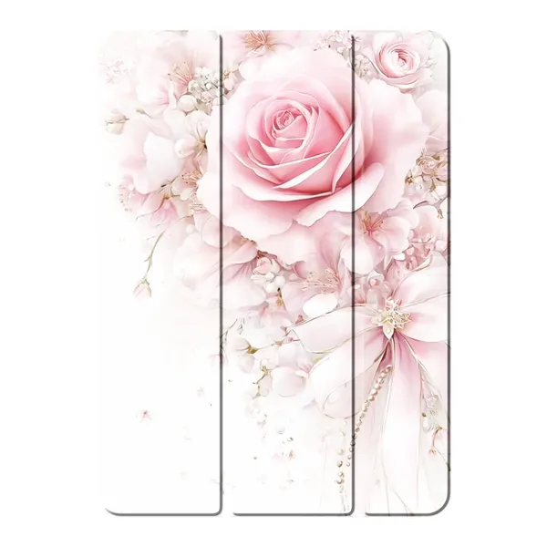 Blushing Rose Pearl Bow Case