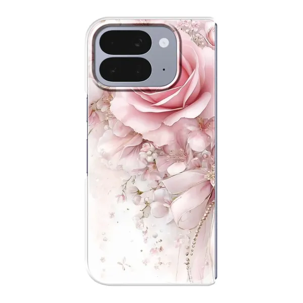 Blushing Rose Pearl Bow Case