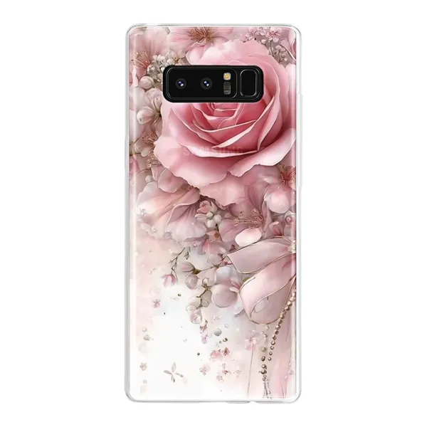 Blushing Rose Pearl Bow Case
