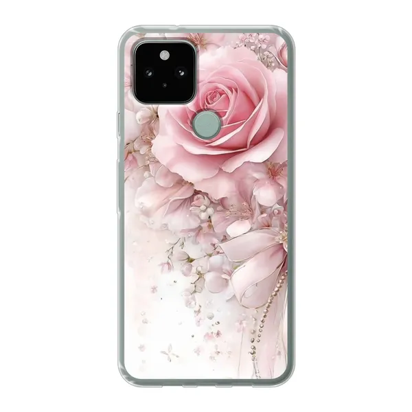 Blushing Rose Pearl Bow Case